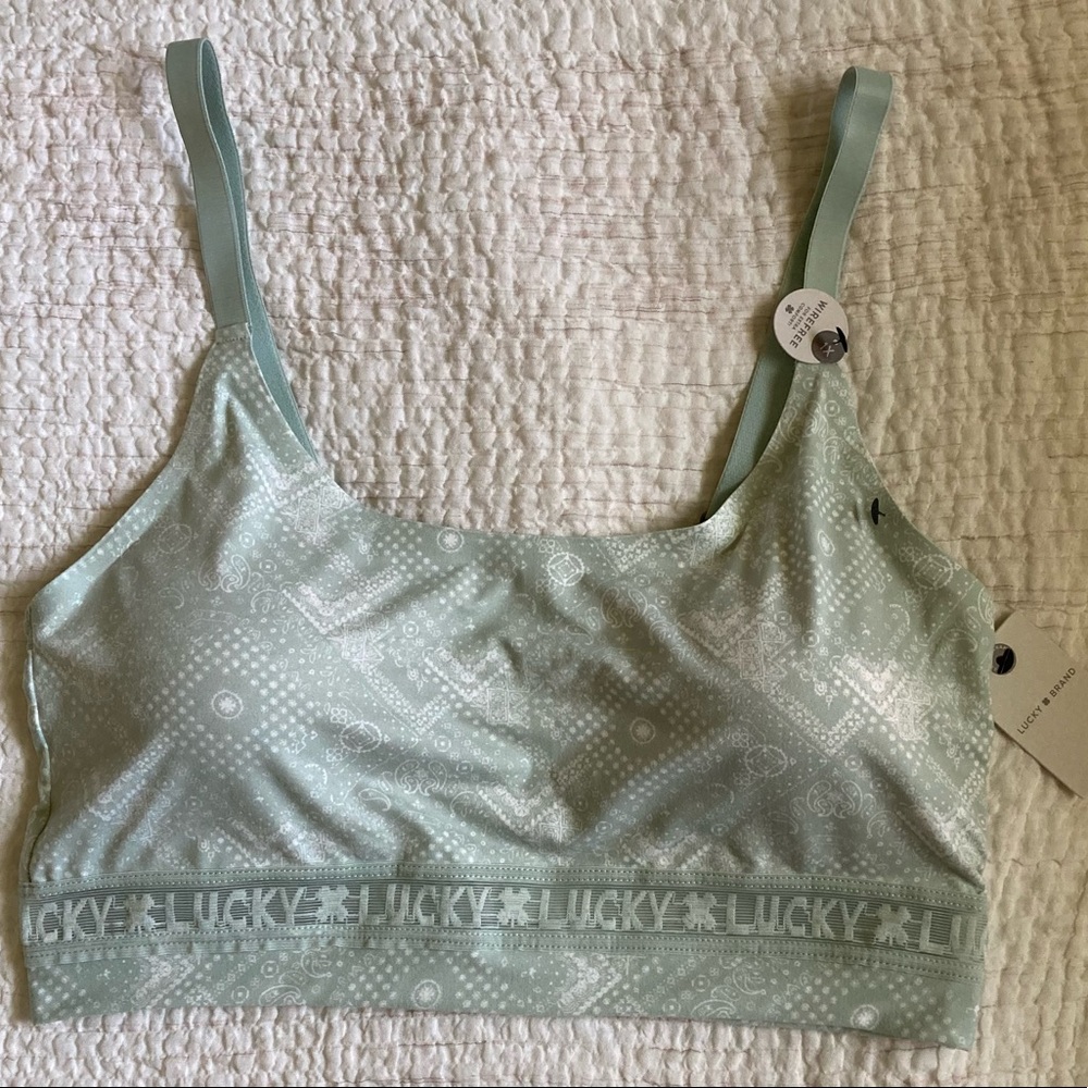 Lucky Brand Wire Free Comfort Bra Size 1X Brand New